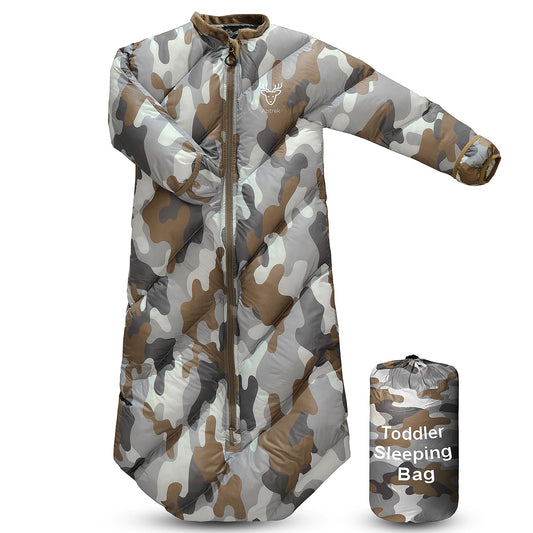 Puffy Toddler Sleeping Bags (2T-4T) - Camouflage