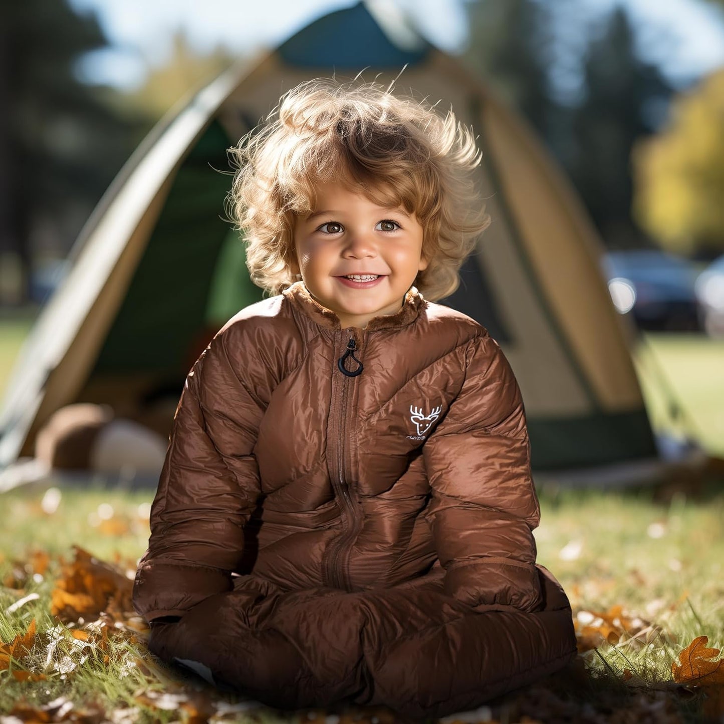 Puffy Toddler Sleeping Bags (2T-4T) - Espresso Brown