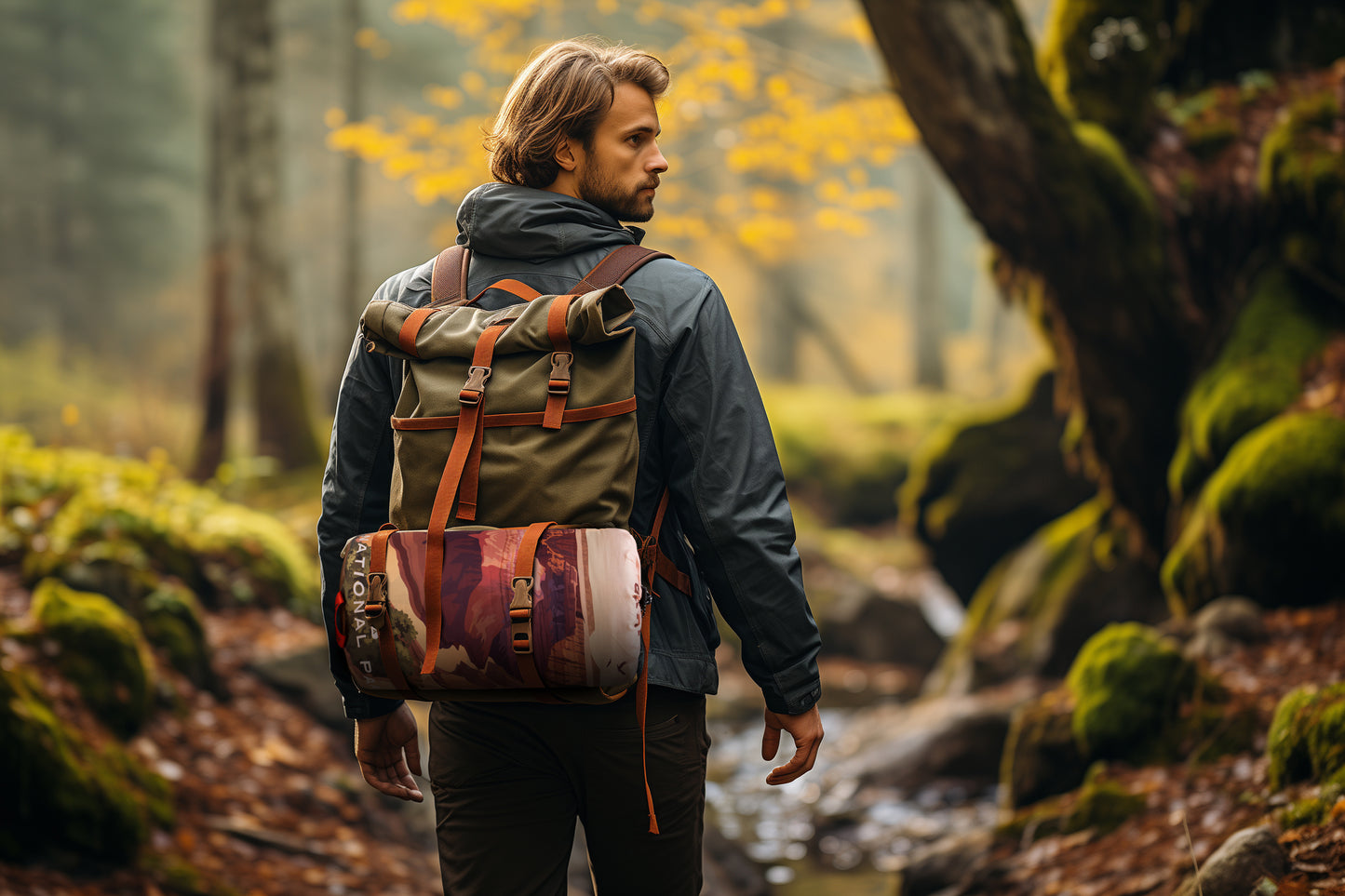 Puffy Sherpa Outdoor Blanket (XL: 55*78 in) - Grand Canyon N.P